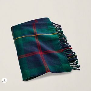 Ralph Lauren Langport Throw Blanket NWOT